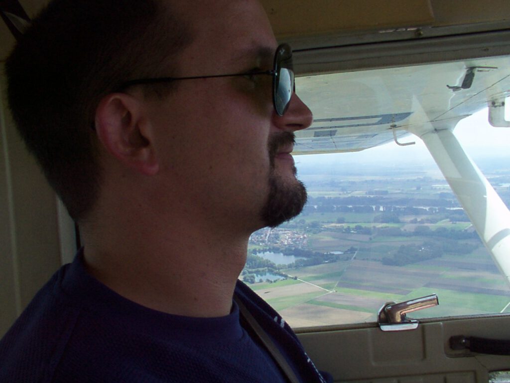 Als Pilot einer Cessna 152
